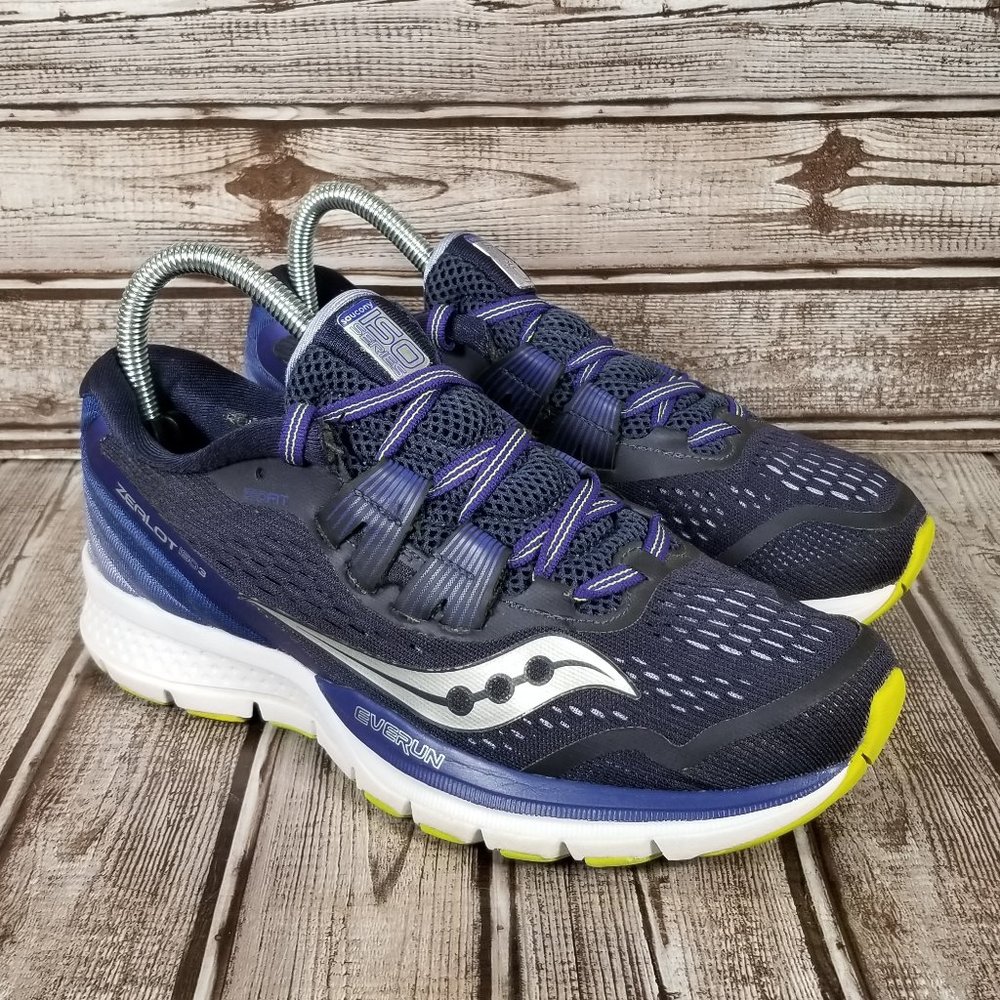 Saucony Zealot Iso 3 Women's 7 Blue Running Shoes